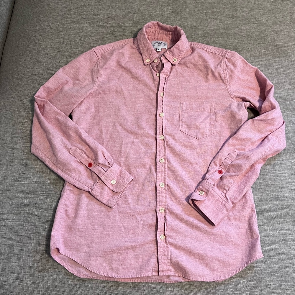 Kirrin Finch Pink Oxford Button Down Size 6